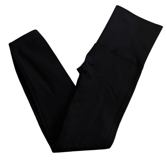 Spanx Black Leggings 1X | High Rise Shaping Tummy Control | Plus Size - Picture 1 of 4